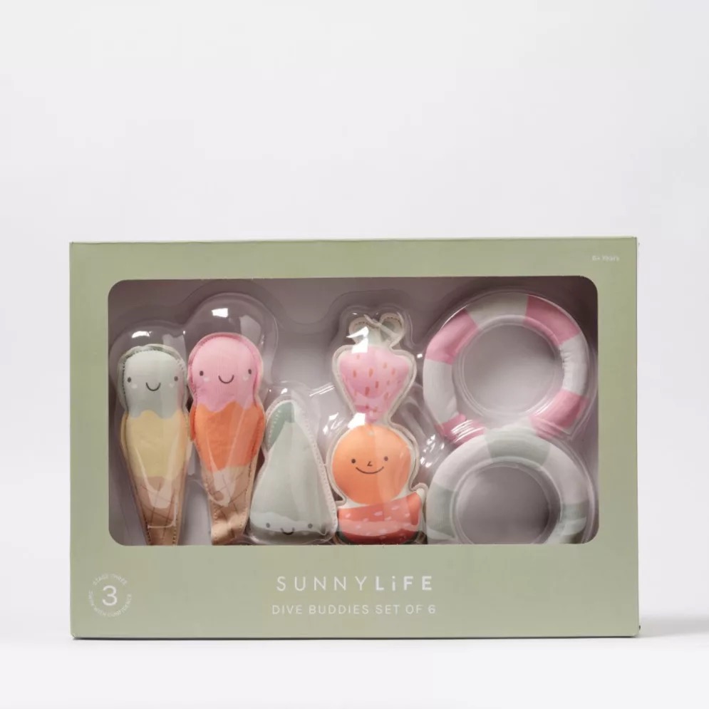 Sunnylife merülőjáték szett (6 db) - Cotton Candy - Image 5