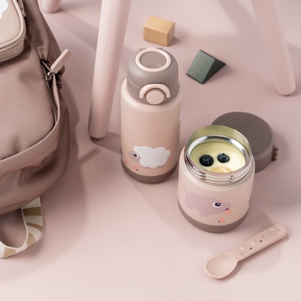 Done by Deer hőtartó ételtartó 300 ml, Tiny Farm, púder - Image 2