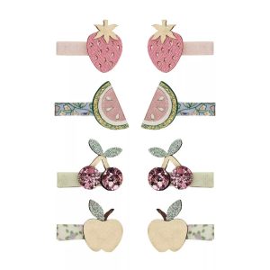 Gyümölcssalátás mini klipszek - 8 db-os szett